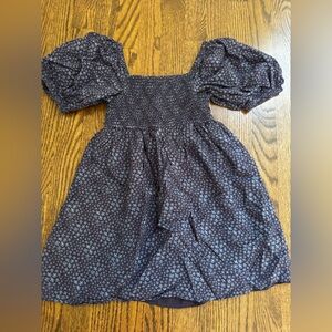 GAP Kids Floral Dress - Blue and White